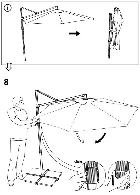 IKEA-OXNÖ-Umbrella-Frame-Hanging-Gray-FIG-9