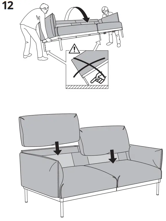 IKEA 905.062.41 APPLARYD Sofa - fig 15