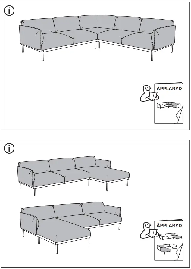 IKEA 905.062.41 APPLARYD Sofa - fig 3