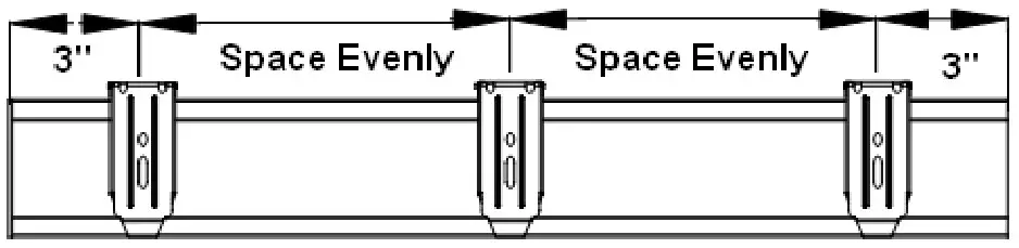 Biltek 65101 Honeycomb Shades Cordless and Cordless TDBU for Woven Colors - Bracket Installation