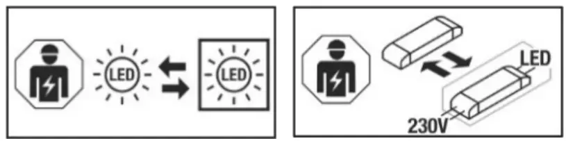 SLV 1004749 Floor Lamp - exchangeable by a professiona