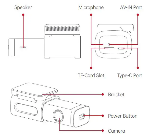 Utour-C2L-AI-Collision-Avoidance-Dash-Camera-FIG- (2)