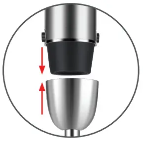 STIRLING HSM-512 Stick Mixer - handle