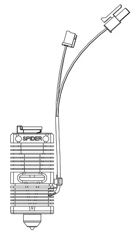Ender 3 Creality Spider Ceramic Hotend Kit - cover