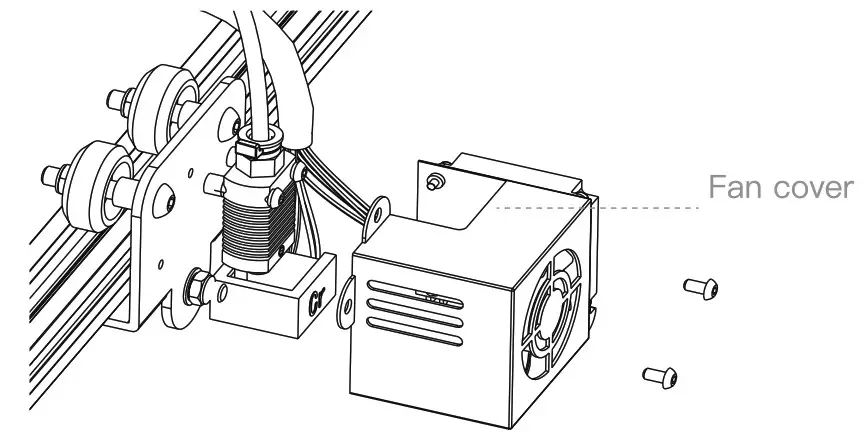 Ender 3 Creality Spider Ceramic Hotend Kit - overview 4