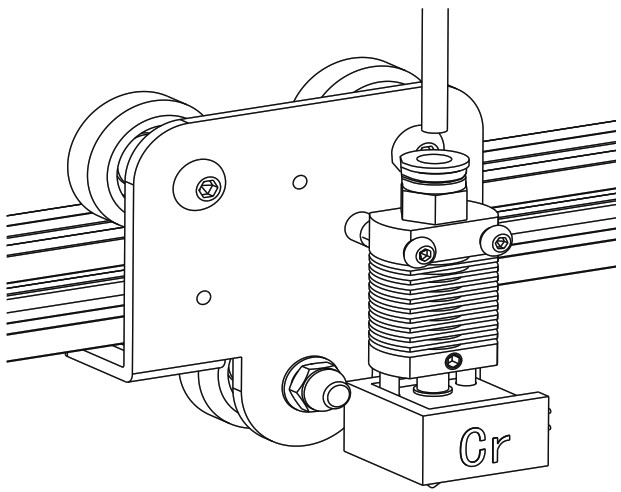 Ender 3 Creality Spider Ceramic Hotend Kit - overview 5