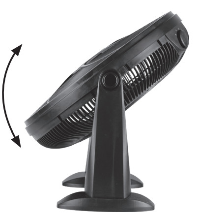 Ardes 5A51 Floor Fan - desired slope