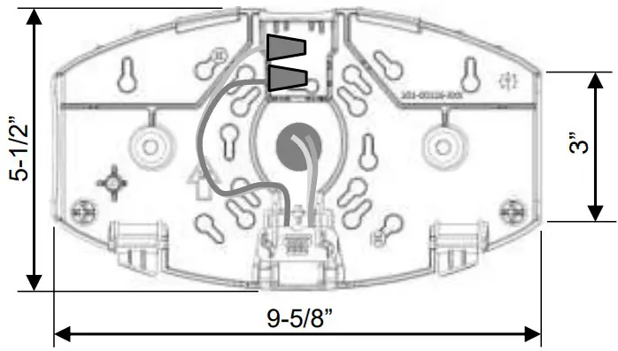 Acuity Brands ELM4L Emergency Light Quantum LED Adjustable - Mounting Plate