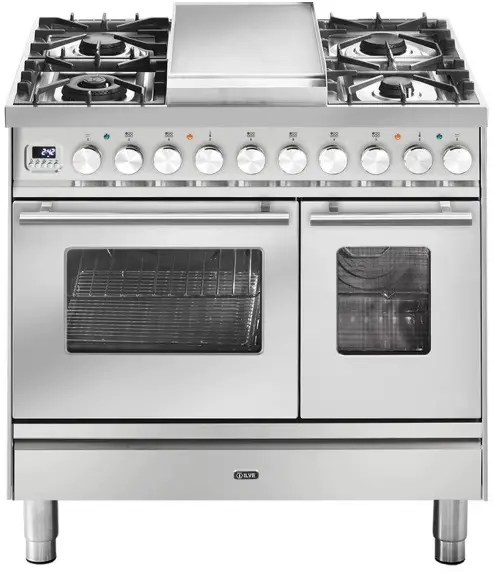 ILVE PD09FDWE3 90cm Professional Plus Cooker Double Oven