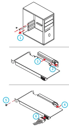 HUANANZHI P55 Motherboard - Graphics Card Installation