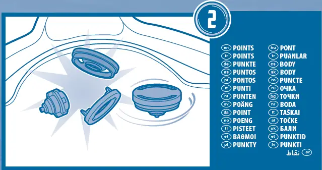 F6805EU40 Beyblade Burst QuadStrike Hydra Poseidon 10