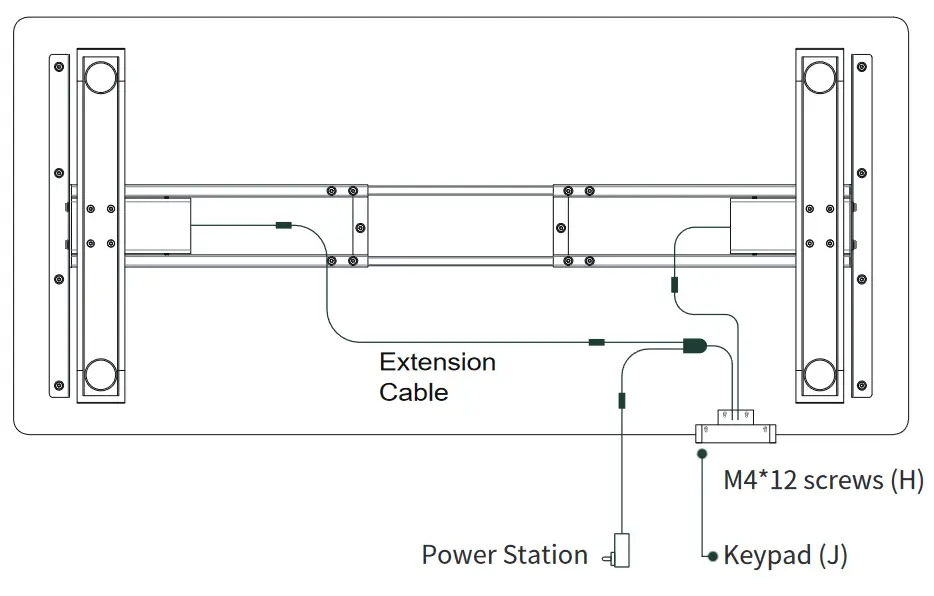 OdinLake S450 Electric Standing Desk - Assembly 5