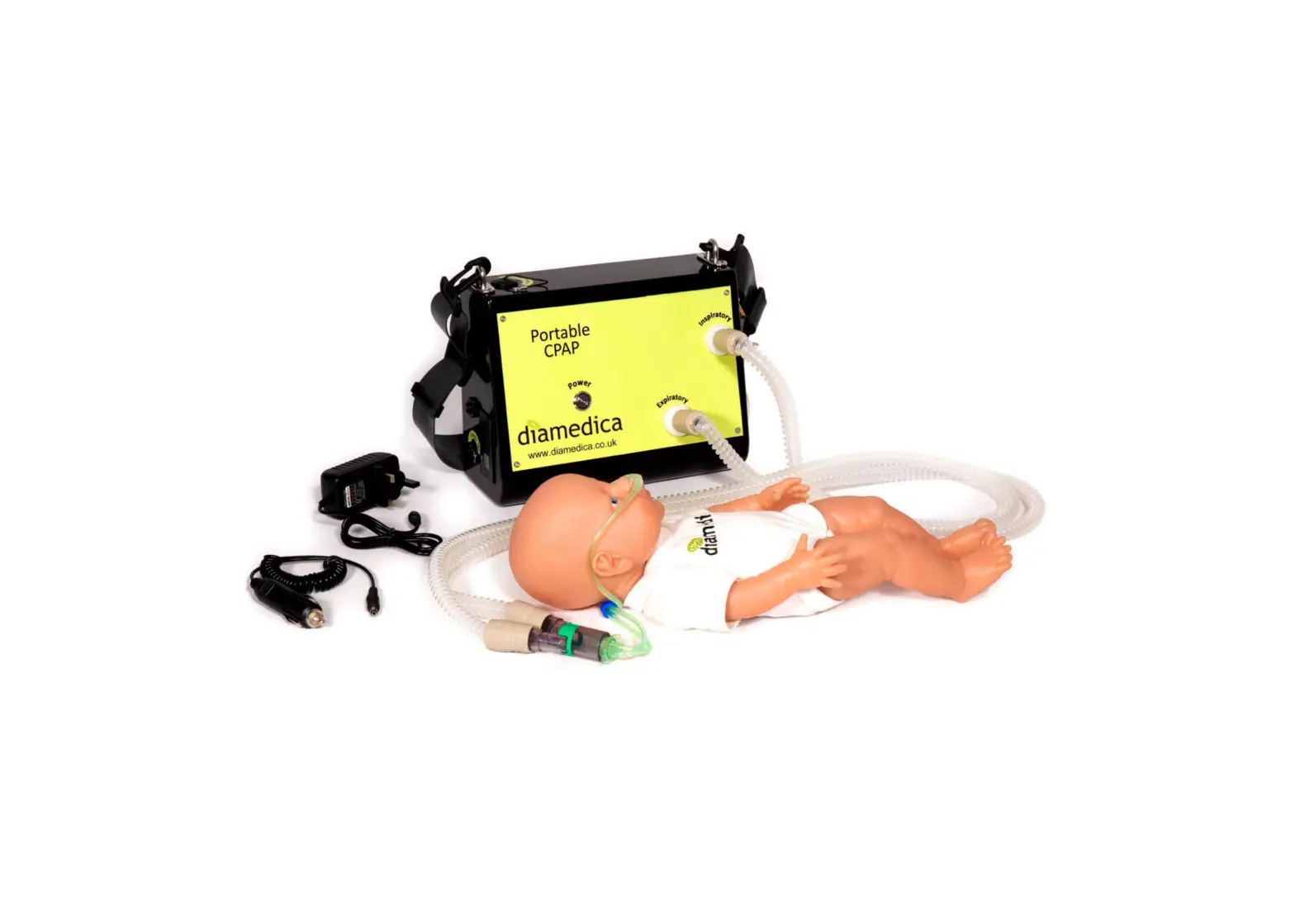 Diamedica Portable Cpap Compact Handsfree Neonatal Respiratory Device Instruction Manual