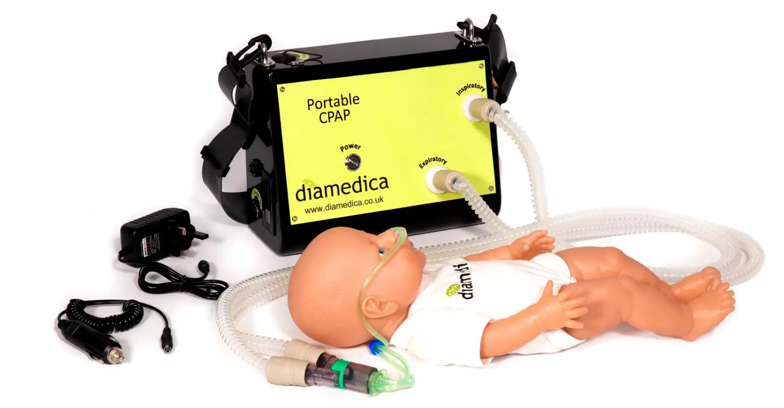 diamedica Portable CPAP Compact Handsfree Neonatal Respiratory Device