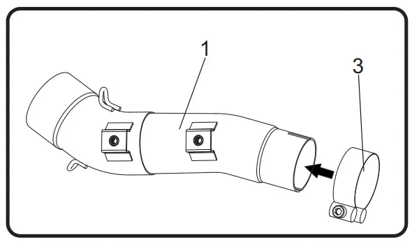 YOSHIMURA Street Series Exhaust - tailpipe