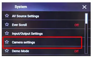 InCarTec 27-274 Camera Interface fig 18