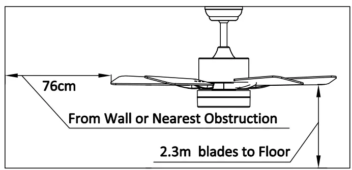 YOUKAIN MDWF-JS5201AC LED Light Ceiling Fan - Fig1
