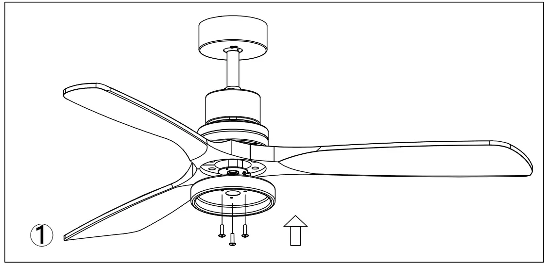 YOUKAIN MDWF-JS5201AC LED Light Ceiling Fan - Fig10