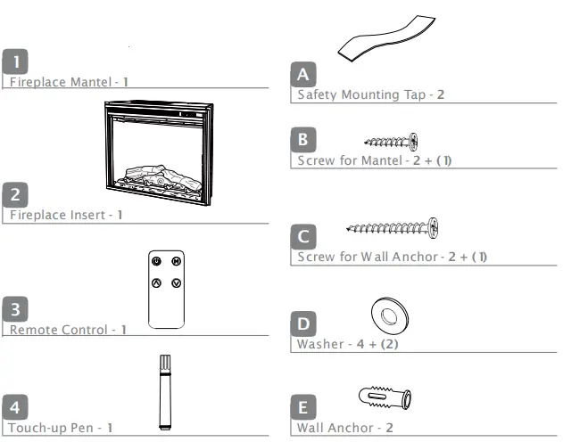 HOME-DECORATORS-COLLECTION-SP6977-and-SP7159-53-Inch-Deluxe-Decorative-Electric-Fireplace-Storage-Mantel-FIG-4
