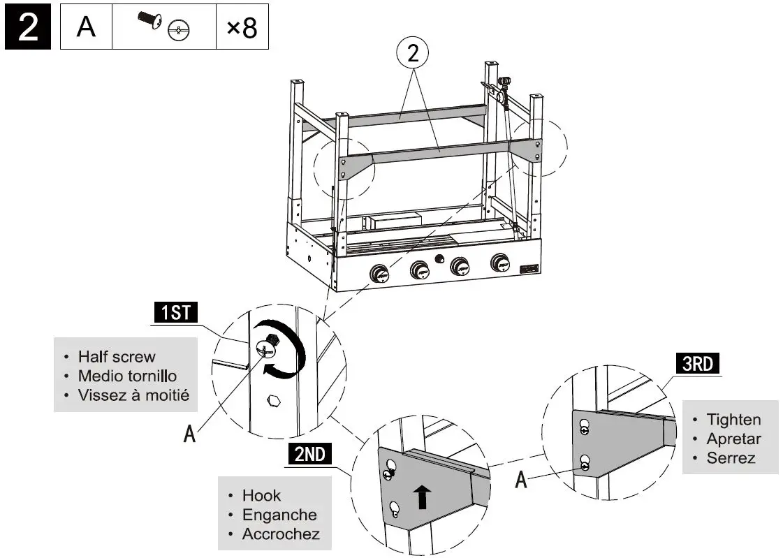 Royal Gourmet-GB4000F-Premium-4-Burner-Gas-Griddle-7
