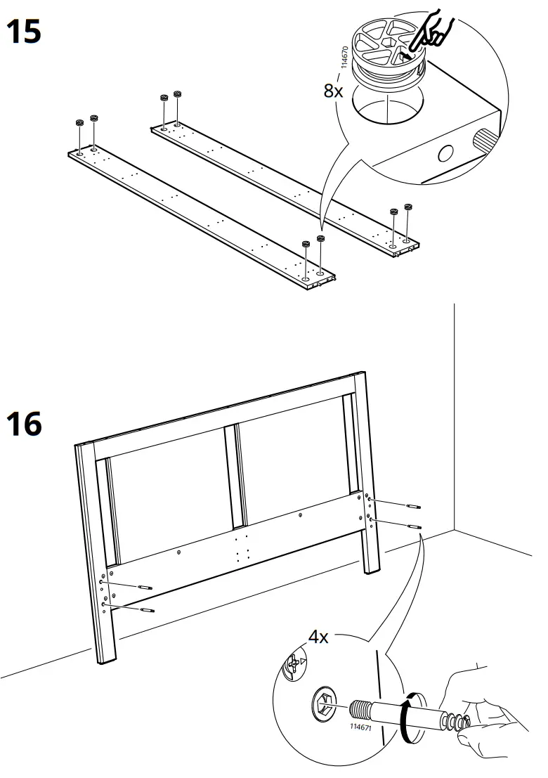 IKEA AA 2020745 5 SONGESAND Bed Frame - fig12