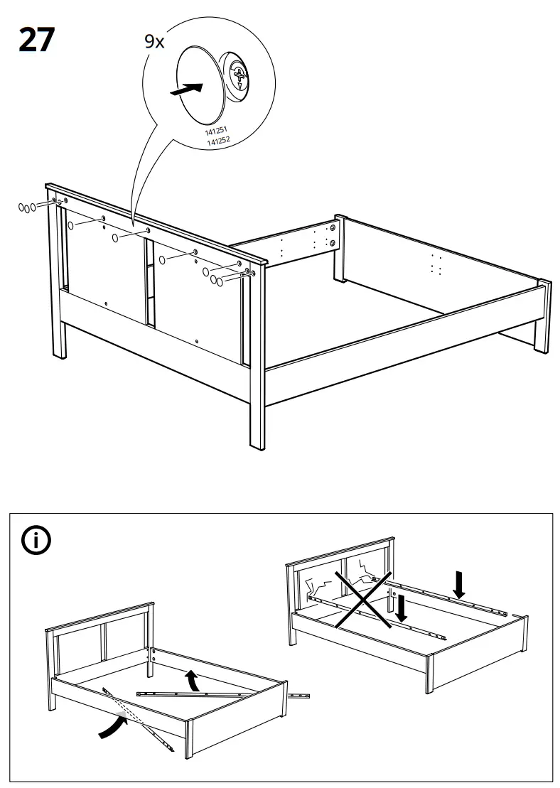 IKEA AA 2020745 5 SONGESAND Bed Frame - fig20