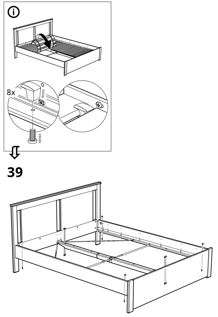 IKEA AA 2020745 5 SONGESAND Bed Frame - fig30