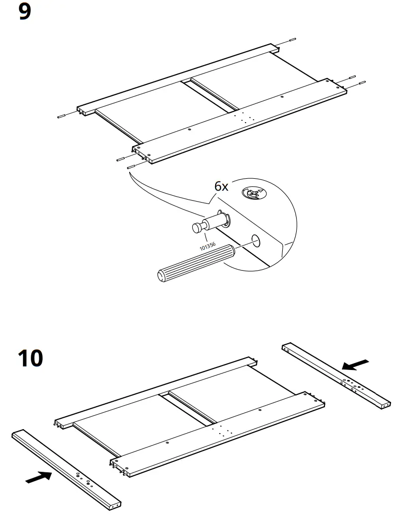 IKEA AA 2020745 5 SONGESAND Bed Frame - fig9