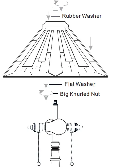 QUOIZEL-TF5621MBK-Tiffany-22-Inch-Matte-Black-Table-Lamp-07