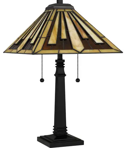 QUOIZEL-TF5621MBK-Tiffany-22-Inch-Matte-Black-Table-Lamp-product-image