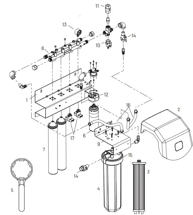 PENTAIR EVERPURE EV943730 Endurance High Flow Systems-FIG9