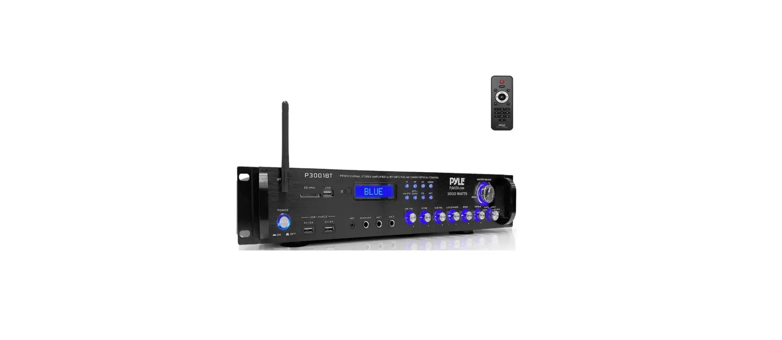 Pyle P3001bt Bluetooth Hybrid Amplifier Receiver User Manual