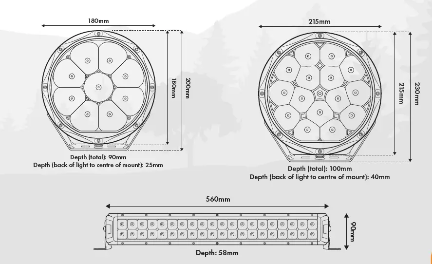 HARDKORR-LS1100-Lifestyle-8.5-Inch-LED-Driving-Automotive-Lights-2