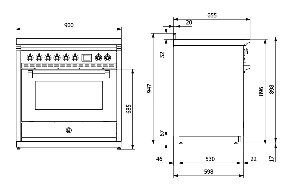 Steel-AQ9S-5FI-CE-O-Ascot-90cm-Celeste-Blue-with-Brass-Trim-Induction-Freestanding-Cooker-FIG- (3)