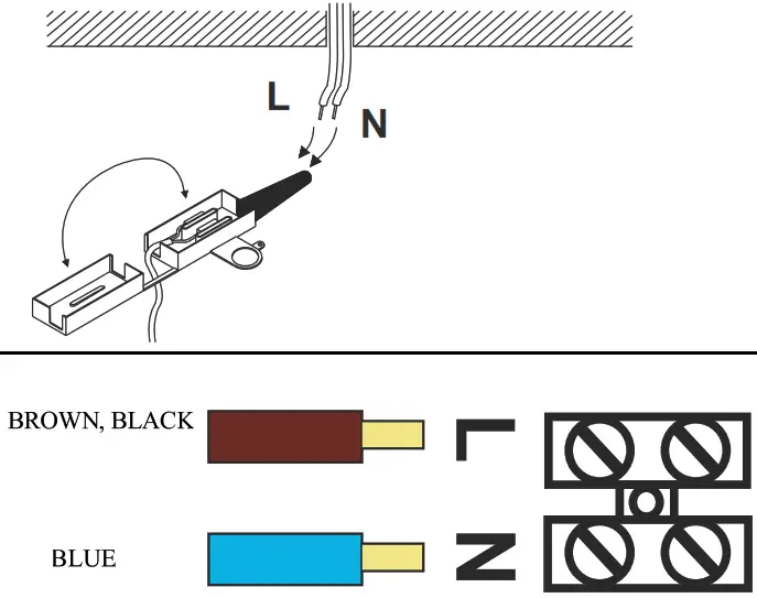 Novolux Lighting 955A L0102A Reading Wall Bracket SKIN LED SMD - SUPPLY CONNECTION 2