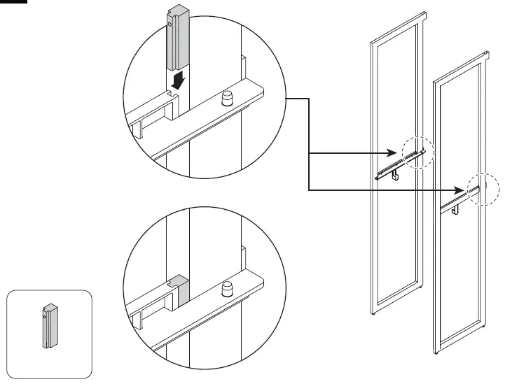 MARTHA-STEWART-California-Closets-20 Inch-Depth-Perry-White-Woodgrain-Gold-Metal-52