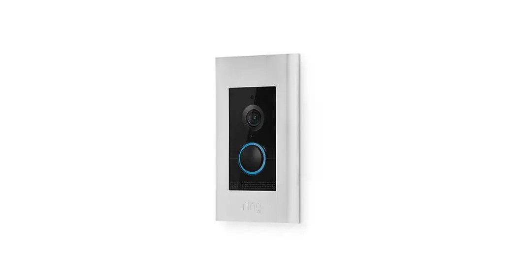 Ring 8vr1e7-0en0 Video Doorbell Elite Instruction Manual