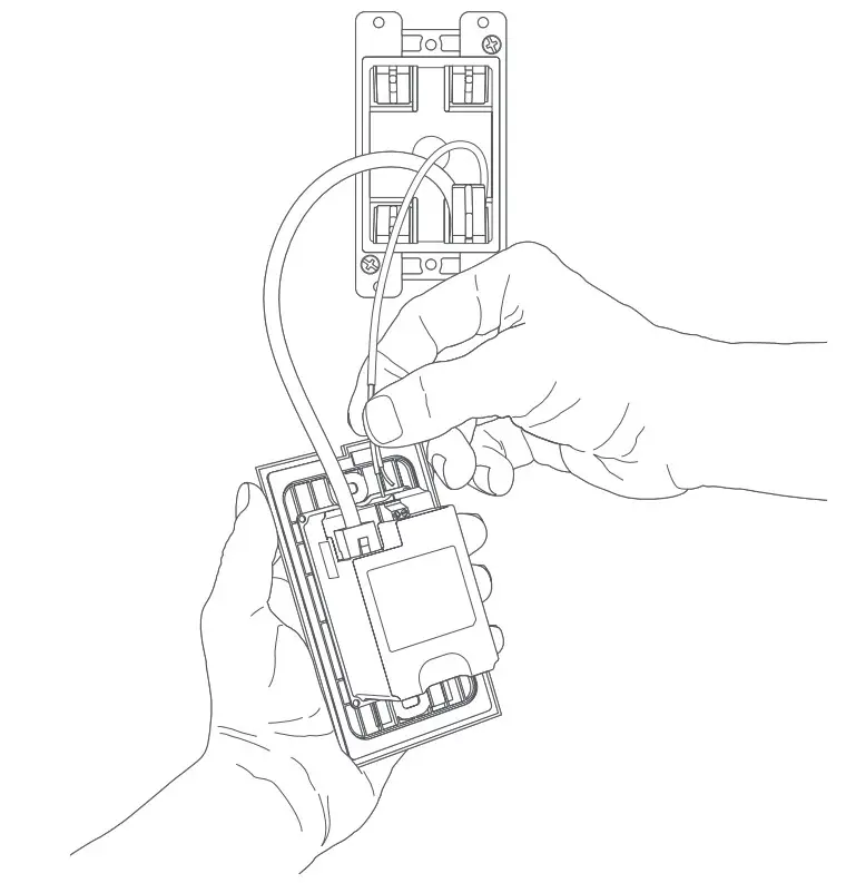 ring 8VR1E7-0EN0 Video Doorbell Elite - wires