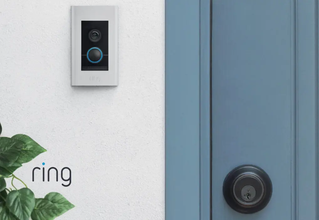 ring 8VR1E7-0EN0 Video Doorbell Elite