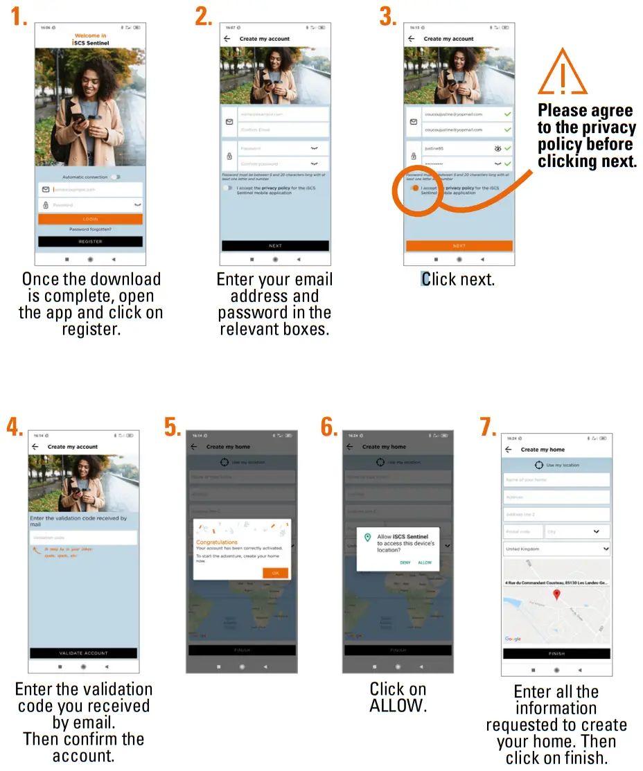 SCS sentinel CFI0026 VisioBell Wired Smart Doorbell and Wireless Chime - ICON 9