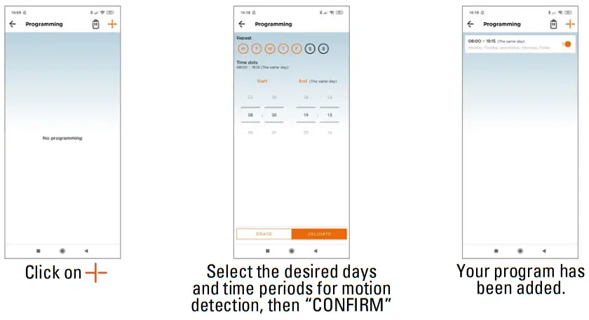 SCS sentinel CFI0026 VisioBell Wired Smart Doorbell and Wireless Chime - Using app 3