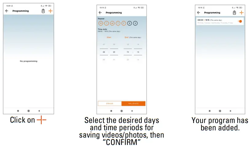 SCS sentinel CFI0026 VisioBell Wired Smart Doorbell and Wireless Chime - Using app 5