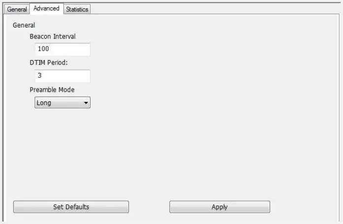 Magforms P-Series WIFI Receiver - Advanced Page