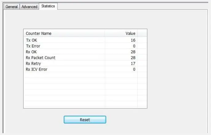 Magforms P-Series WIFI Receiver - Statistics Page