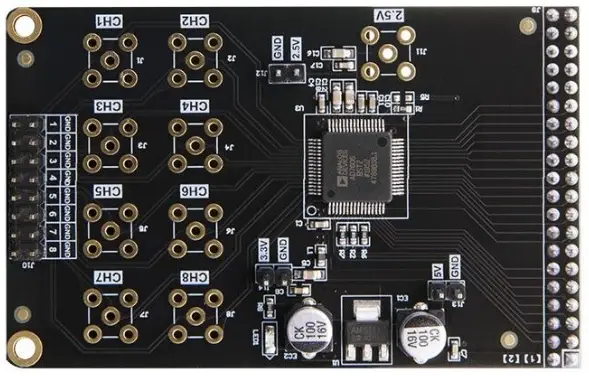 ALINX AN706 8 Channel AD Acquisition Modul