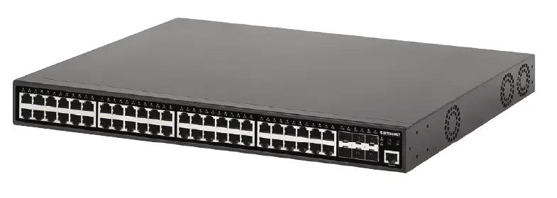 INTELLINET-561969 48-Port-Gigabit-Ethernet-PoE-Layer2-Managed-Switch-with-Six-10G-SFP-Uplinks-PRODUCT