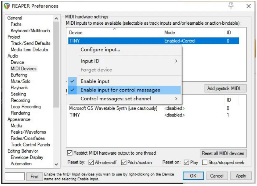 MiDiPLUS TINY Series Mini Keyboard Controller - Settings 20