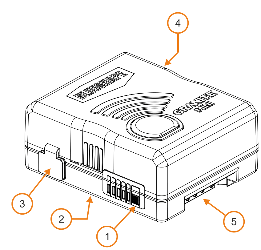 BLUESHAPE BV140HD Mini Camera Battery Vlock 14.4V Granite Mini Videolinea System -