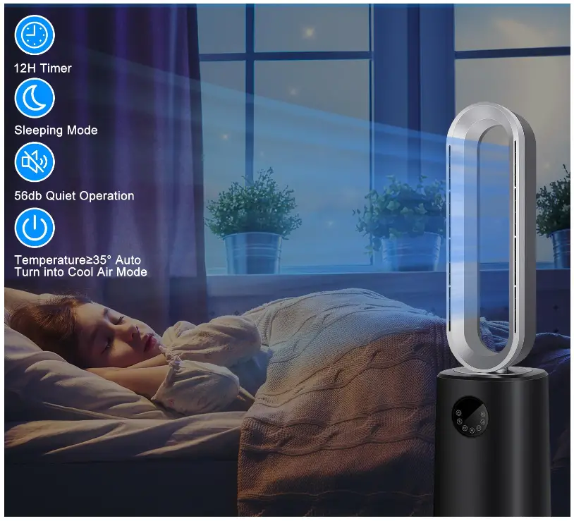 HealSmart LESSPUR35GS Blandeless Cool And Heater Fan - Fig 3