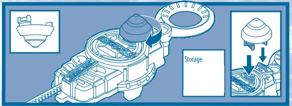 Hasbro F4076 Beyblade Burst QuadDrive Ultimate Evo Valtryek V7 Spinning Top Starter Pack - FIG6